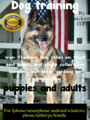cover image of Dog training